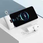 Charger l&#39;image dans la galerie, Mini Power Bank 2 en 1 Ultra-Rapide et Durable avec une puissance de 5000mAh pour iPhone et Android
