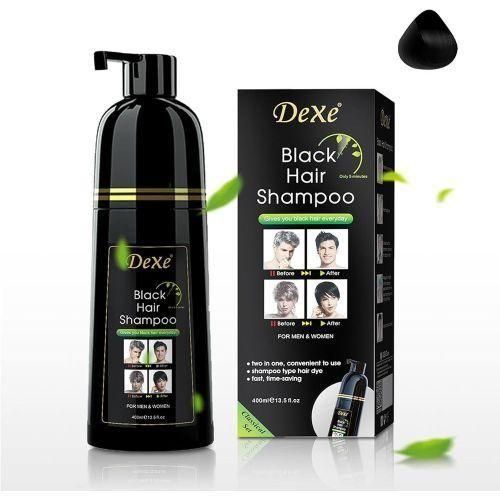 Shampoing pour des cheveux noirs, brillants et naturels