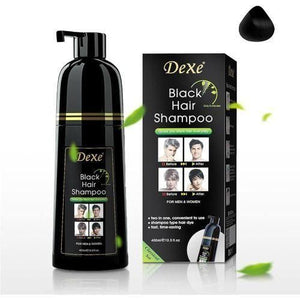 Shampoing pour des cheveux noirs, brillants et naturels