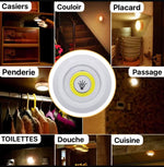 Charger l&#39;image dans la galerie, Éclairez Partout, Même en Cas de Coupure – Pack de 3 Lampes LED sans fil Sécurisés et Économiques

