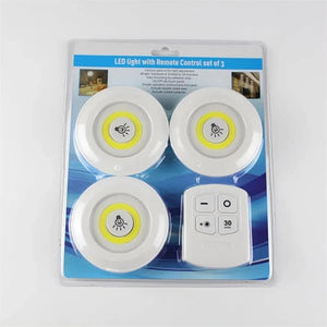 Éclairez Partout, Même en Cas de Coupure – Pack de 3 Lampes LED sans fil Sécurisés et Économiques