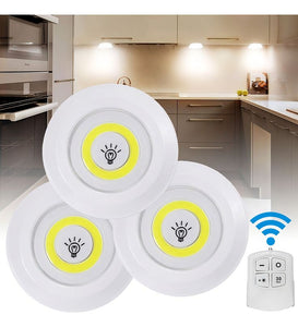 Éclairez Partout, Même en Cas de Coupure – Pack de 3 Lampes LED sans fil Sécurisés et Économiques