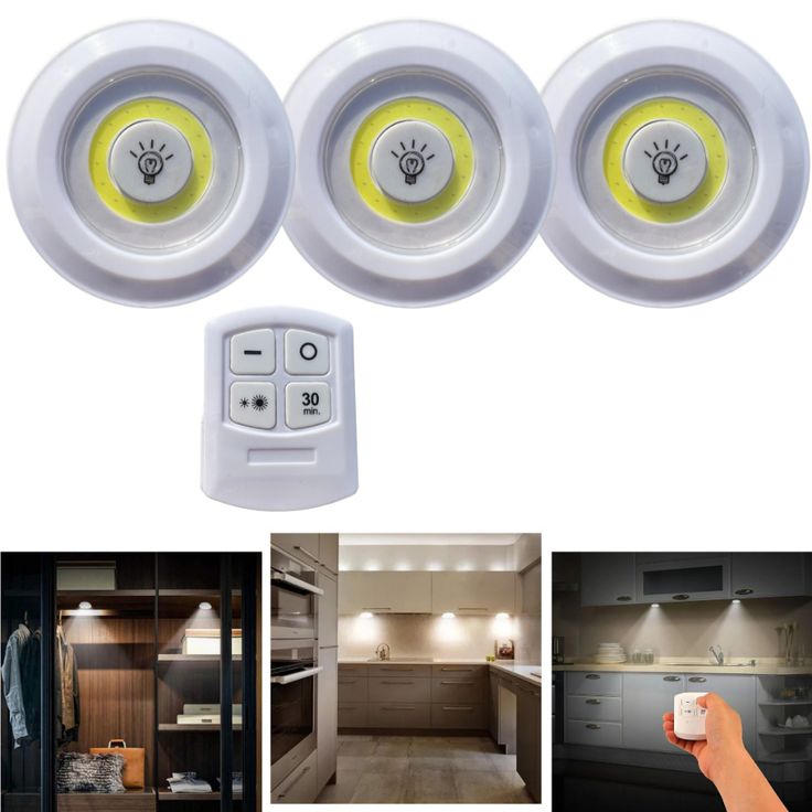 Éclairez Partout, Même en Cas de Coupure – Pack de 3 Lampes LED sans fil Sécurisés et Économiques